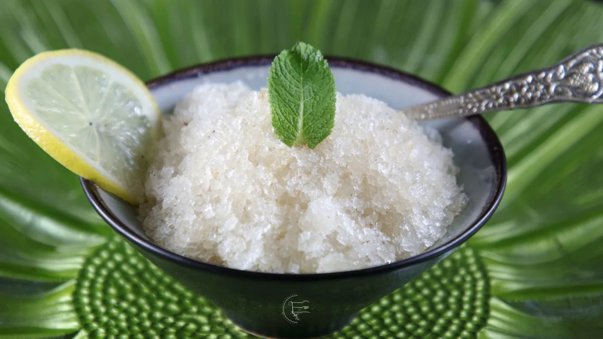 Masala Lemonade Granita