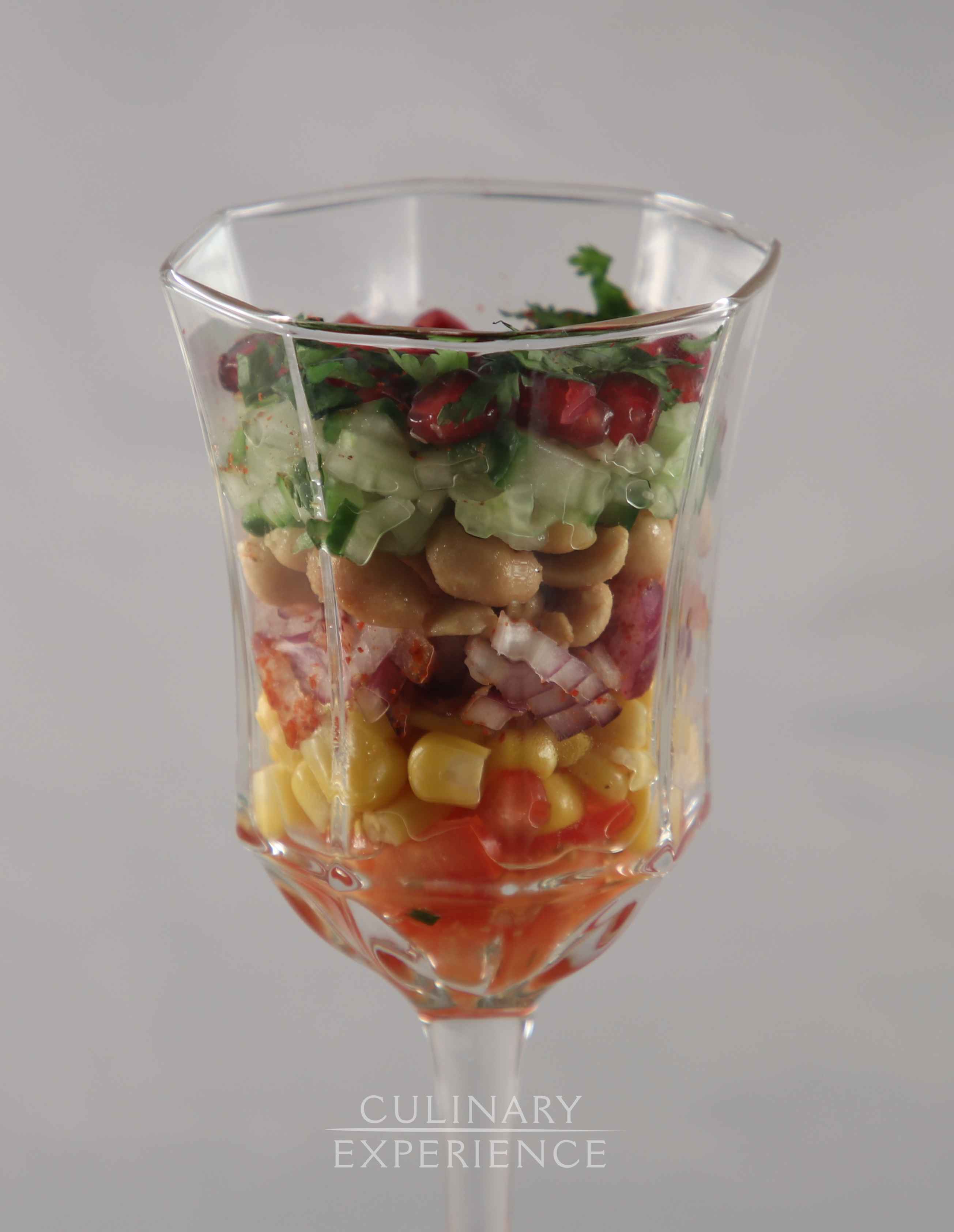 Peanut Salad Verrine