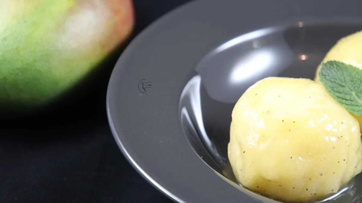 Raw Mango Panna Sorbet