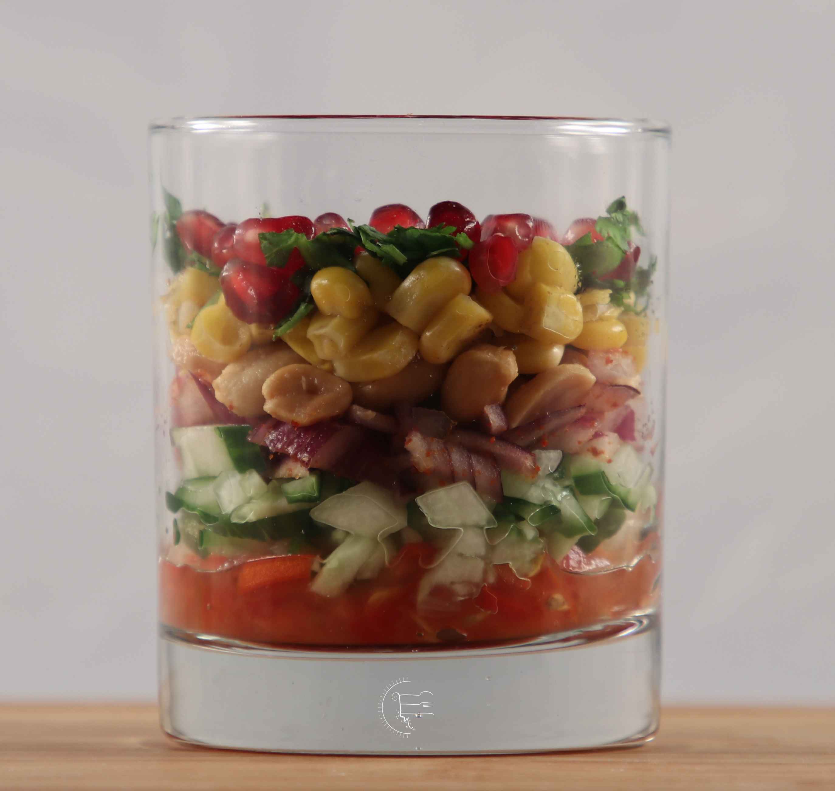 Peanut Salad Verrine