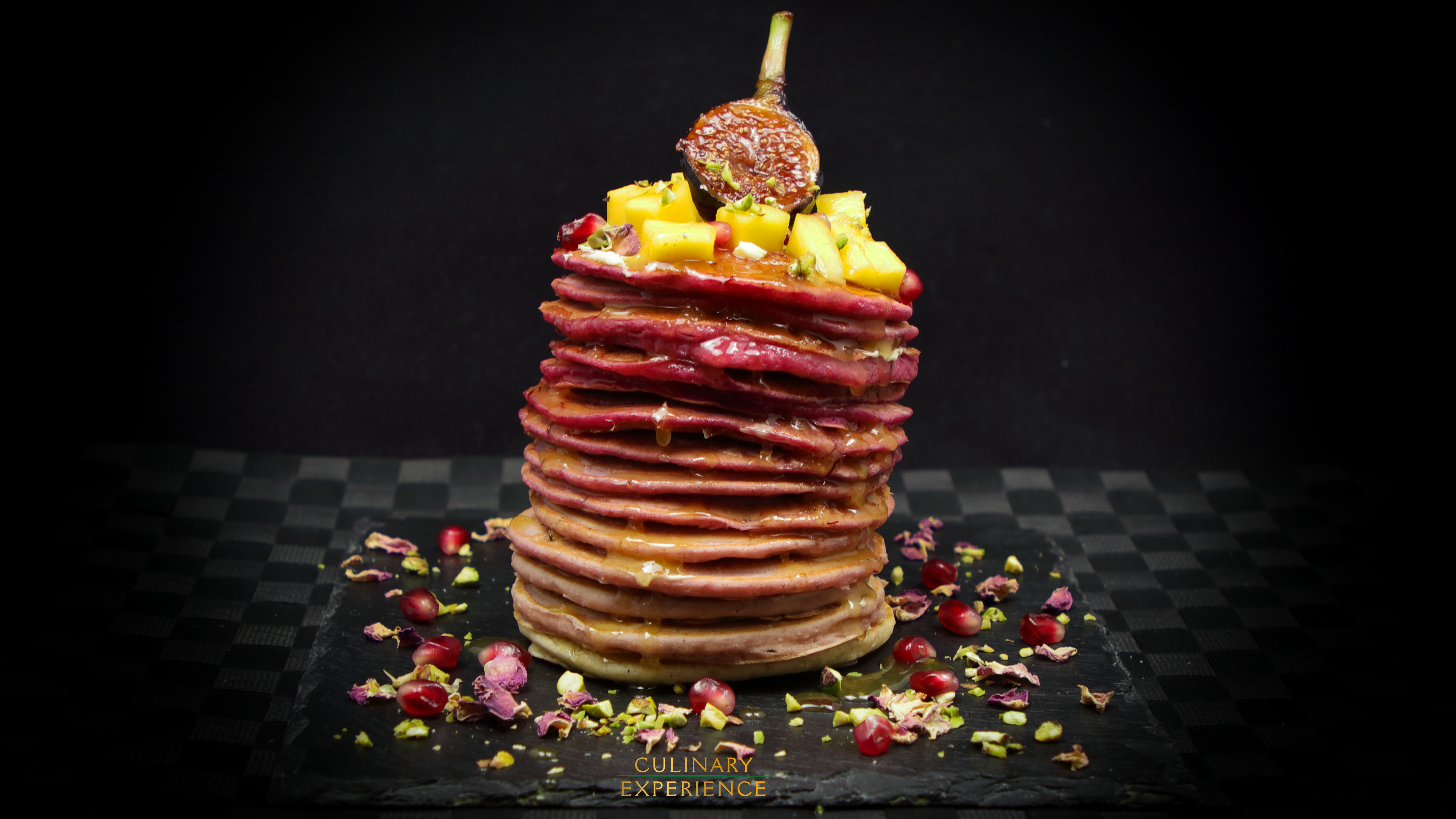 Ombré Style Pancakes