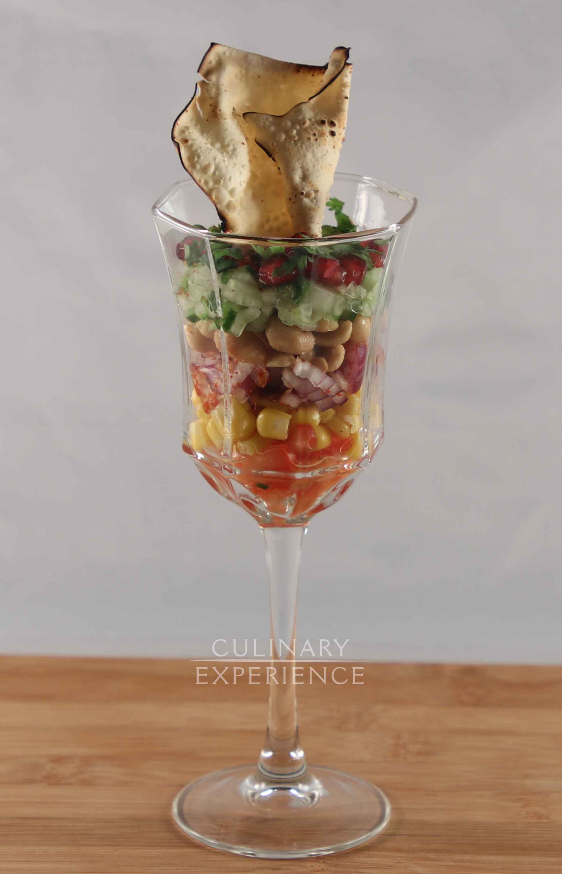 Peanut Salad Verrine