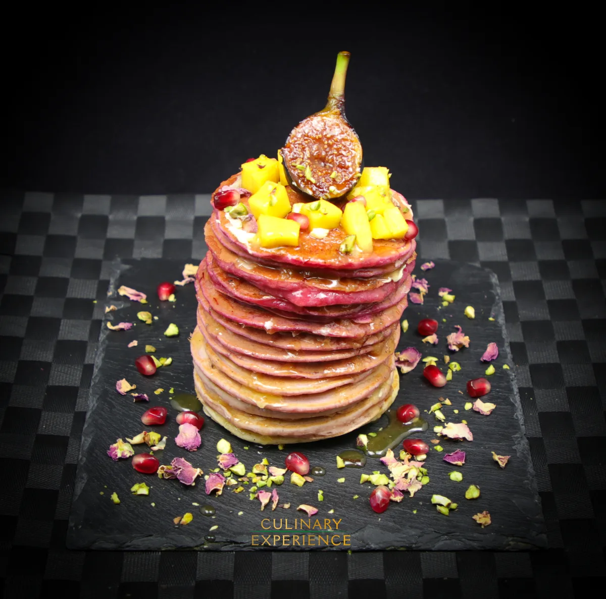 Ombré Style Pancakes