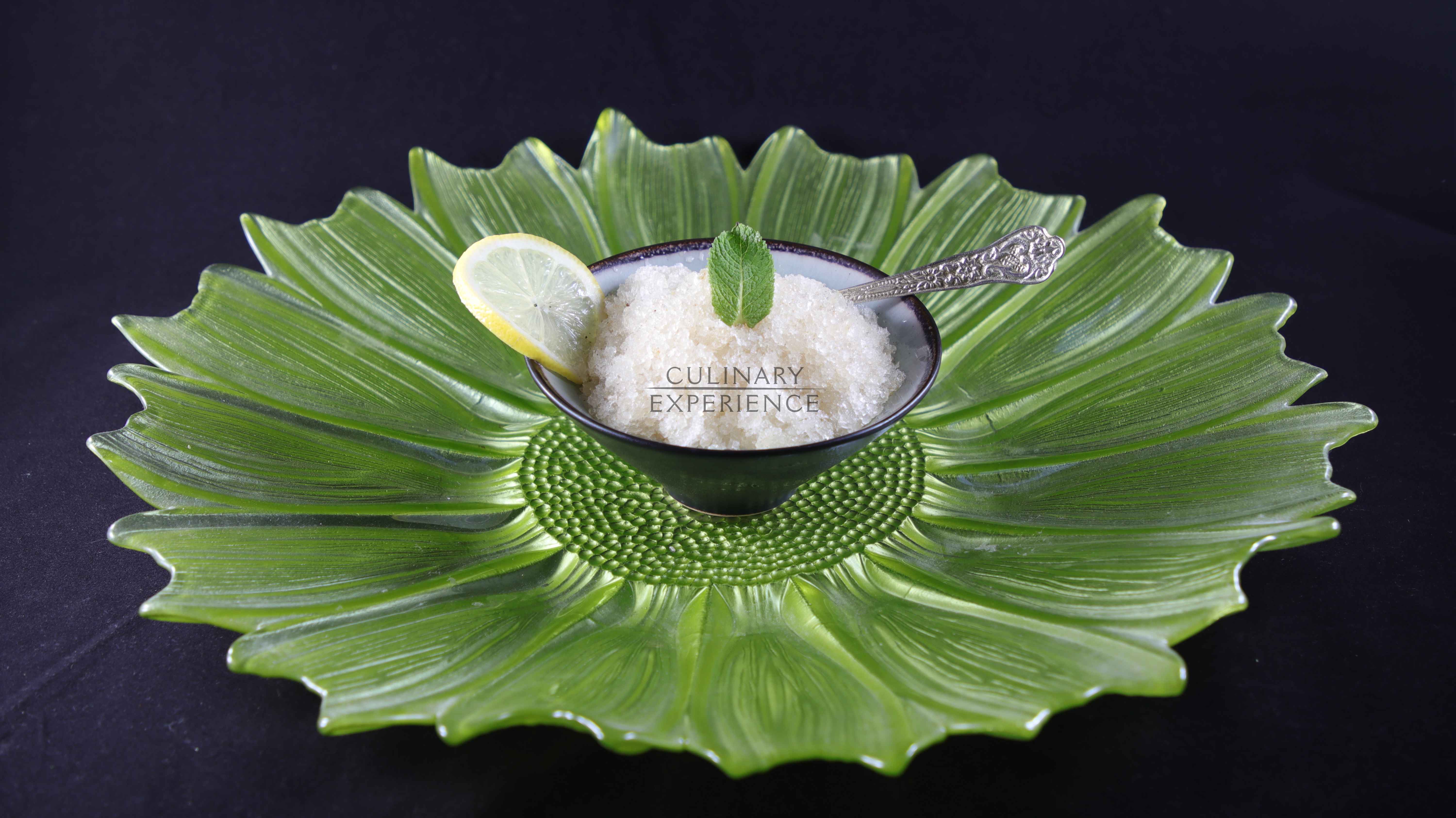 Masala Lemonade Granita