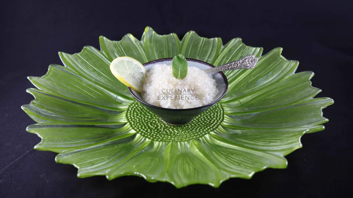 Masala Lemonade Granita