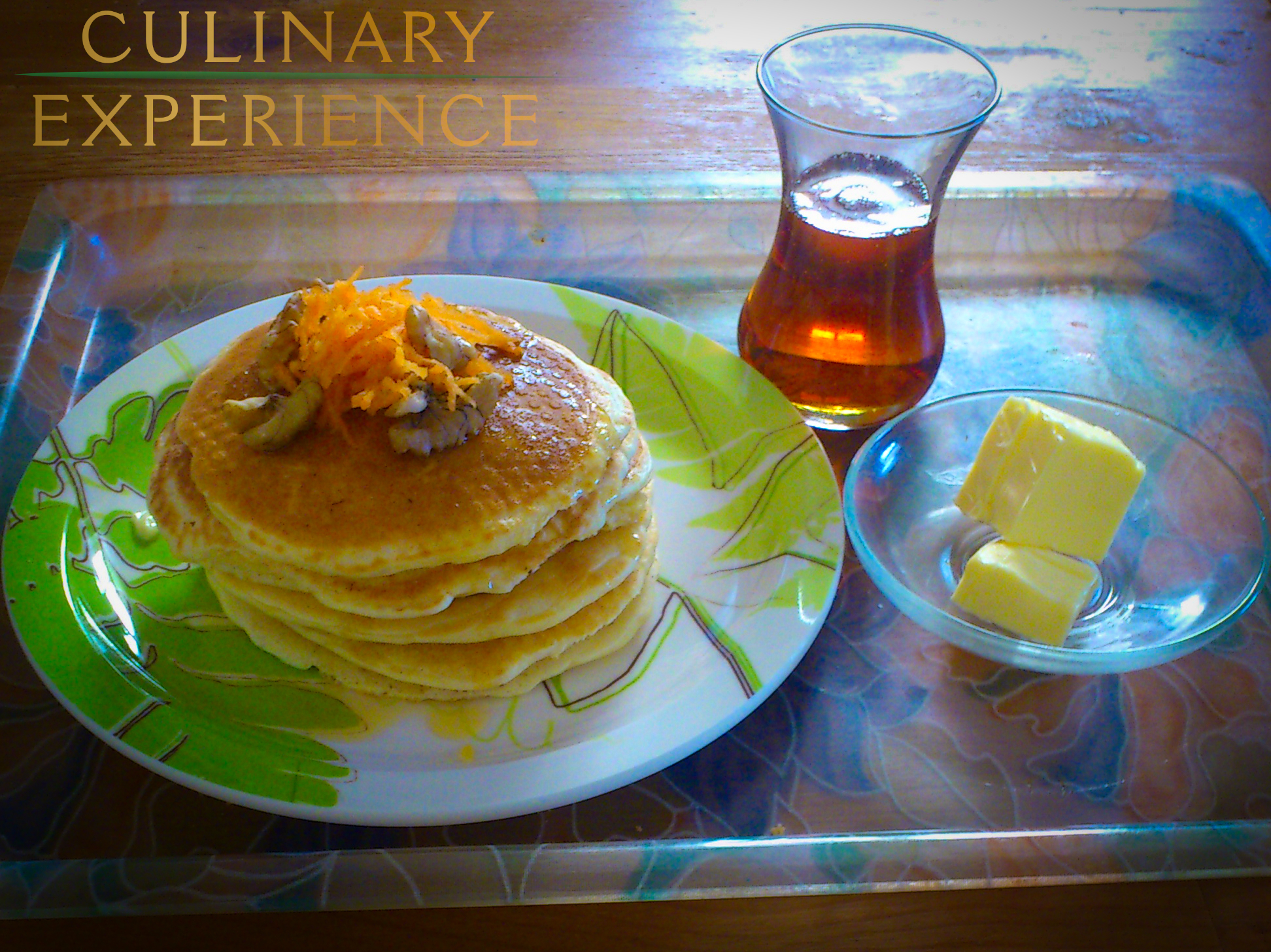 Ombré Style Pancakes